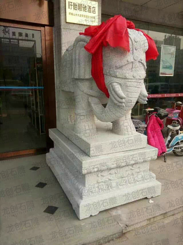 為何石雕大象在生活中這么流行擺放？